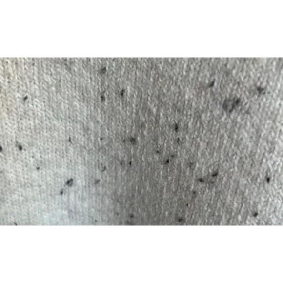 Cozy Gray Sweater By Stars Above With Speckled Design V-Neck Women's Small Cotto - Picture 4 of 8